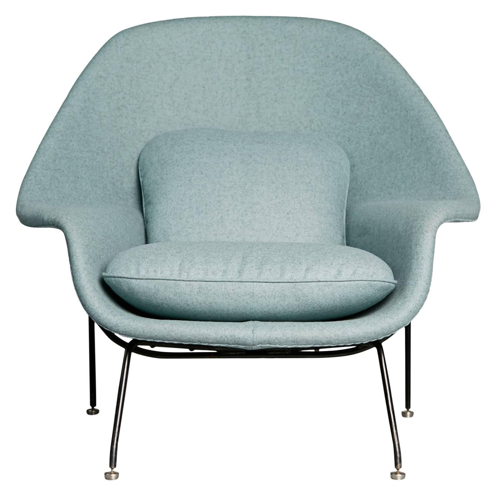 Newly Upholstered Womb Chair by Eero Saarinen for Knoll, circa 1950