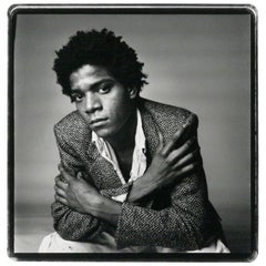 Vintage 1984 Silver Gelatin Photograph of Jean-Michel Basquiat