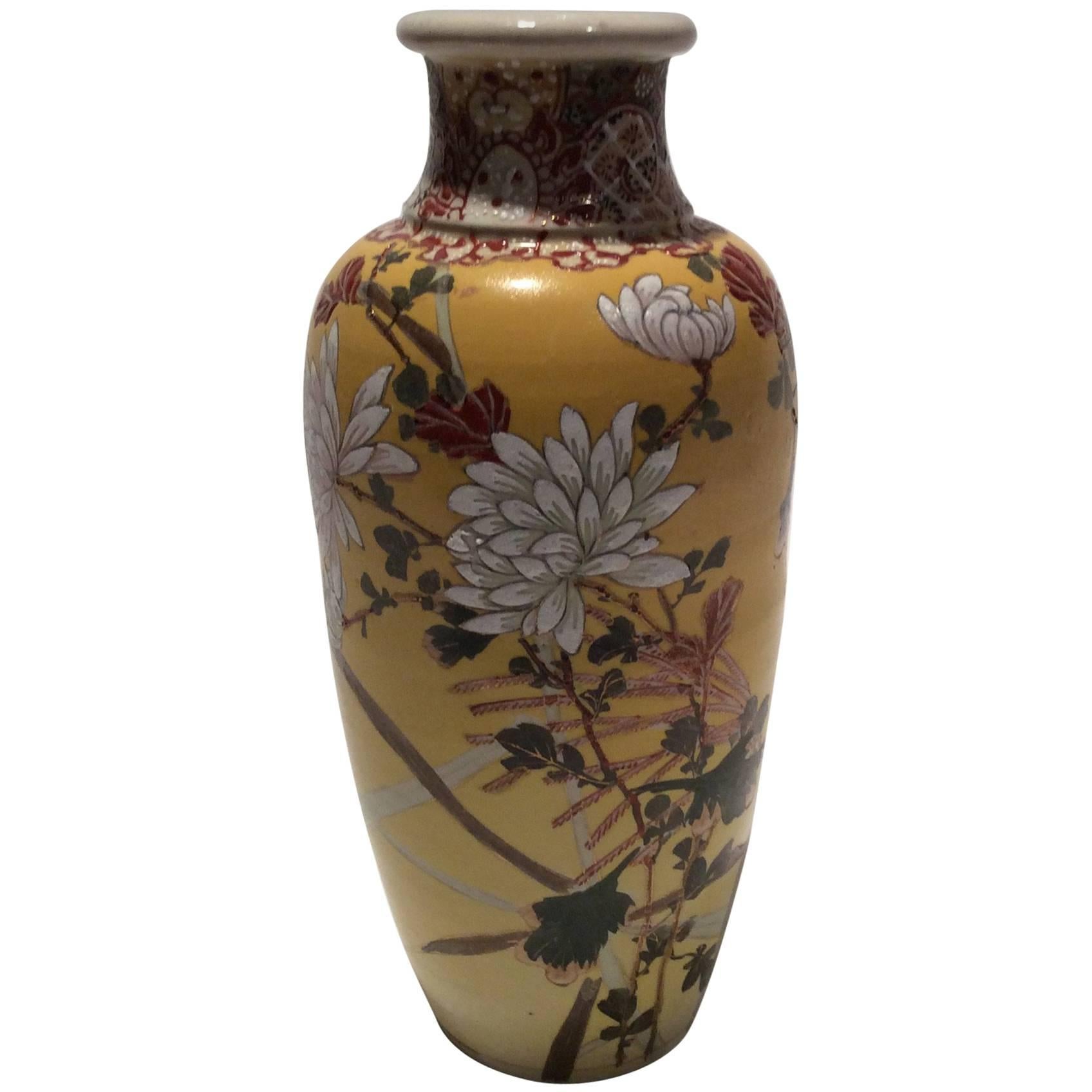 19th Century Early Satsuma Vase