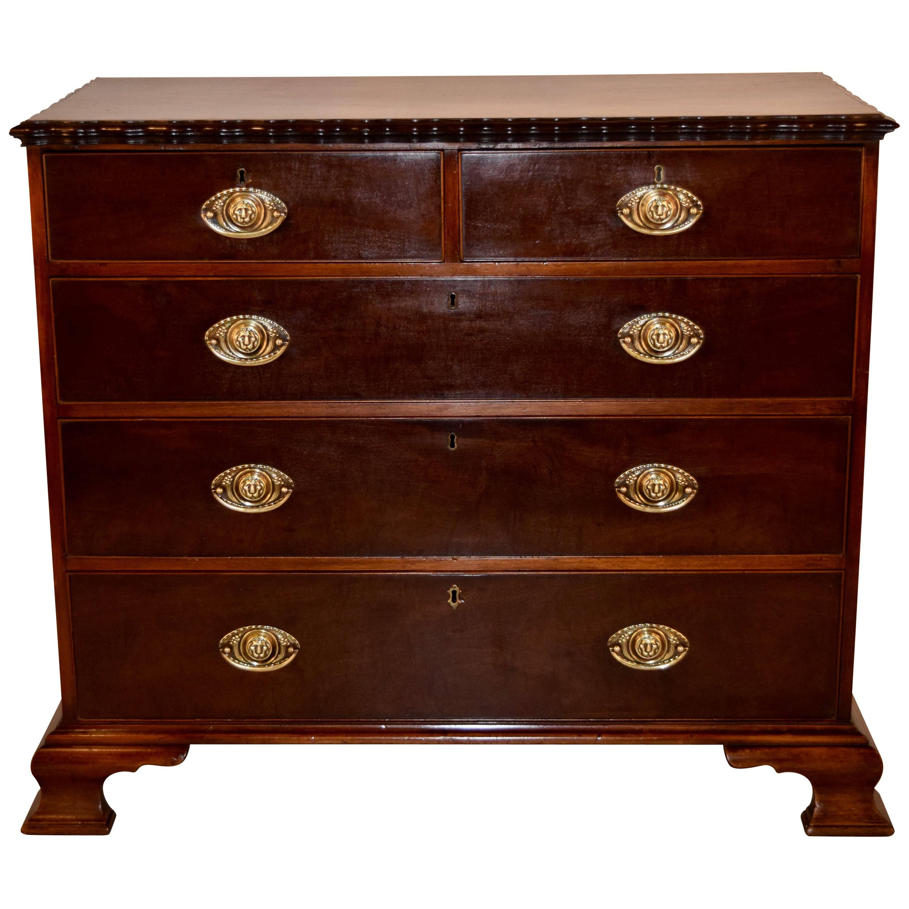 Early 19th Century English Pie Crust Chest