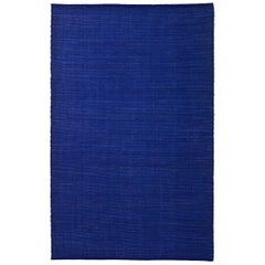 Tatami Indigo Wool and Jute Rug by Nani Marquina & Ariadna Miquel, Medium