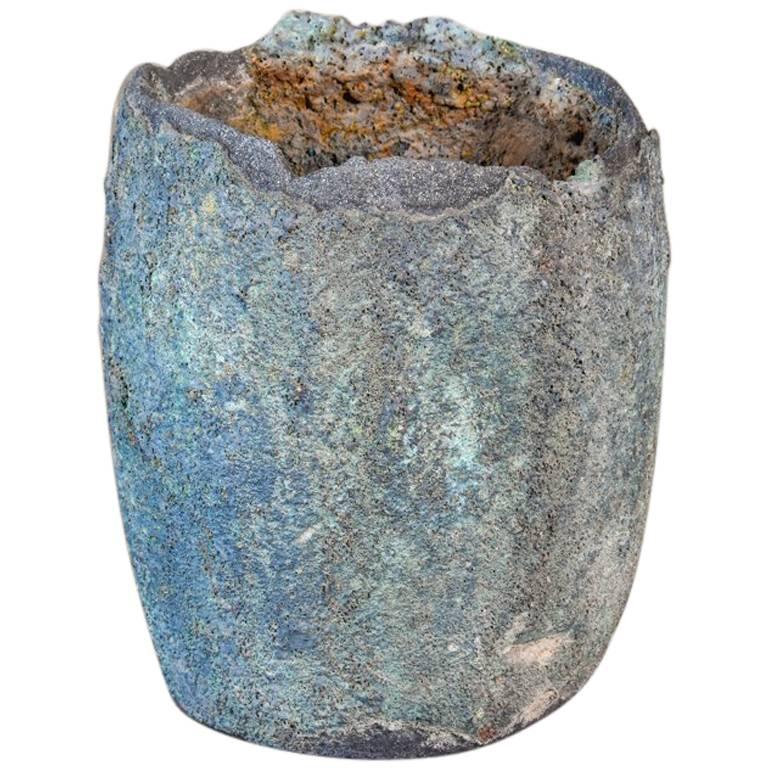 Vintage Foundry Aluminium Ceramic Foundry Crucibles For Sale at 1stdibs