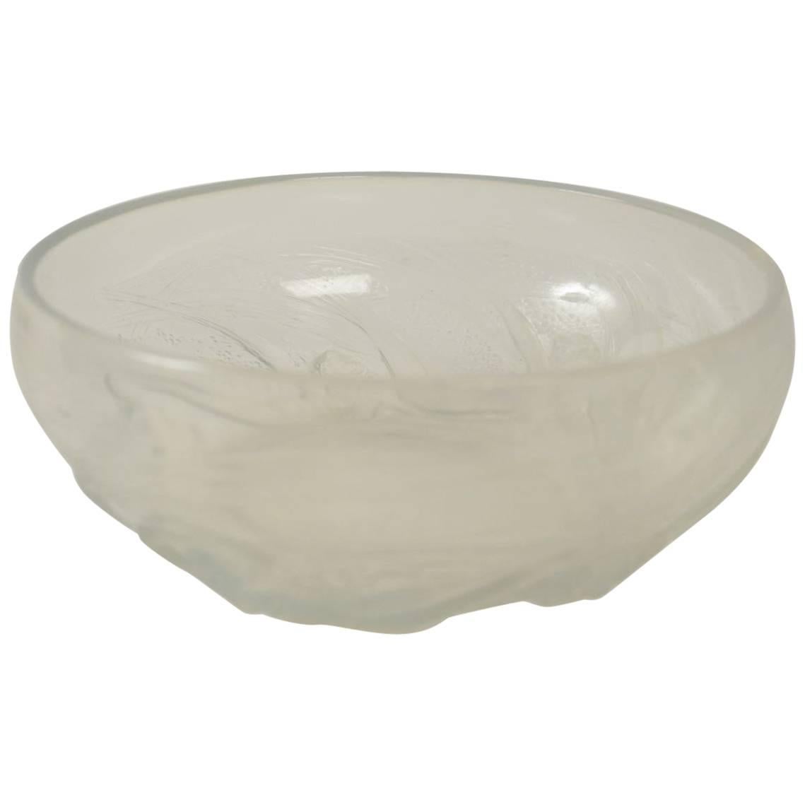 René Lalique "Ondines" Opalescent Bowl For Sale