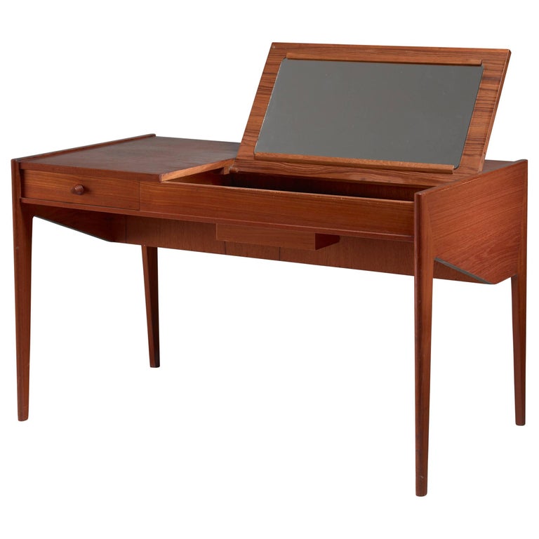 Aksel Kjersgaard Vanity Desk, Denmark, 1950s For Sale