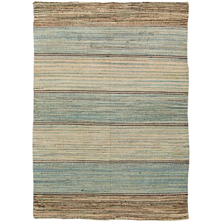 Vintage American Rag Rug For Sale at 1stdibs