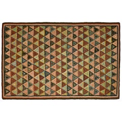 Modern Hooked Rug by Stephen T Anderson