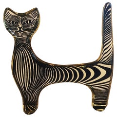 Midcentury Abraham Palatnik Cat Standing