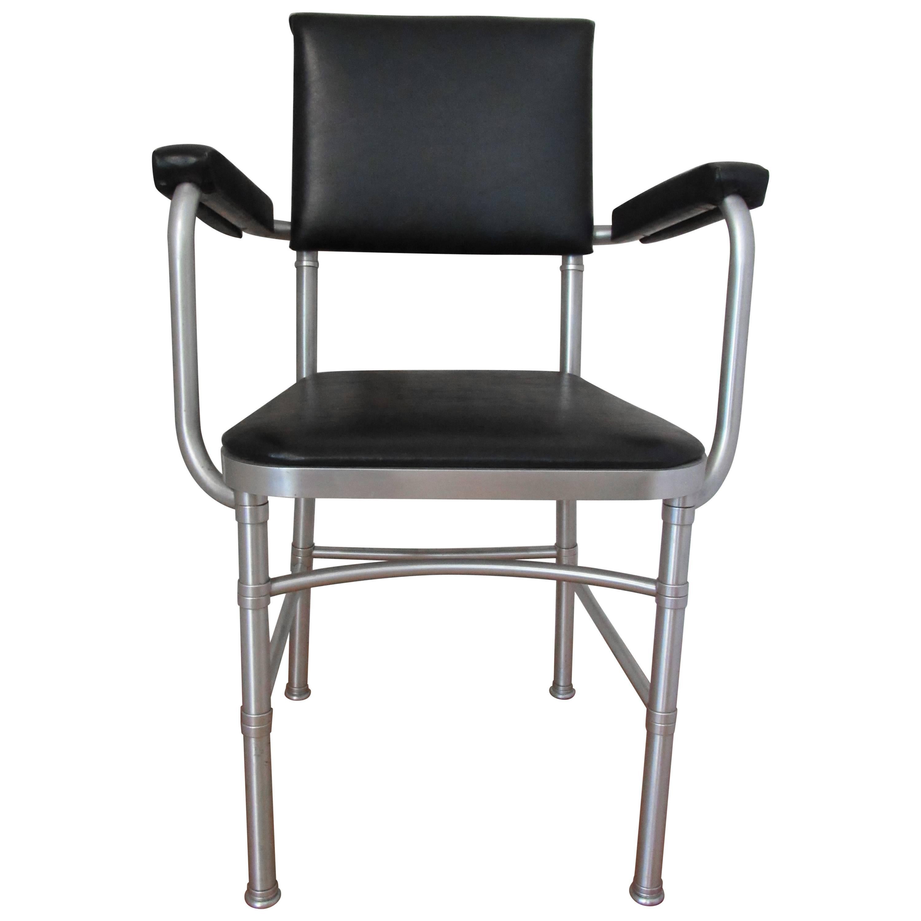 Warren McArthur Aluminium Armchair Style No 1170 AU, circa 1939