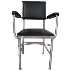 Vintage Warren McArthur Aluminium Armchair Style No 1170 AU, circa 1939