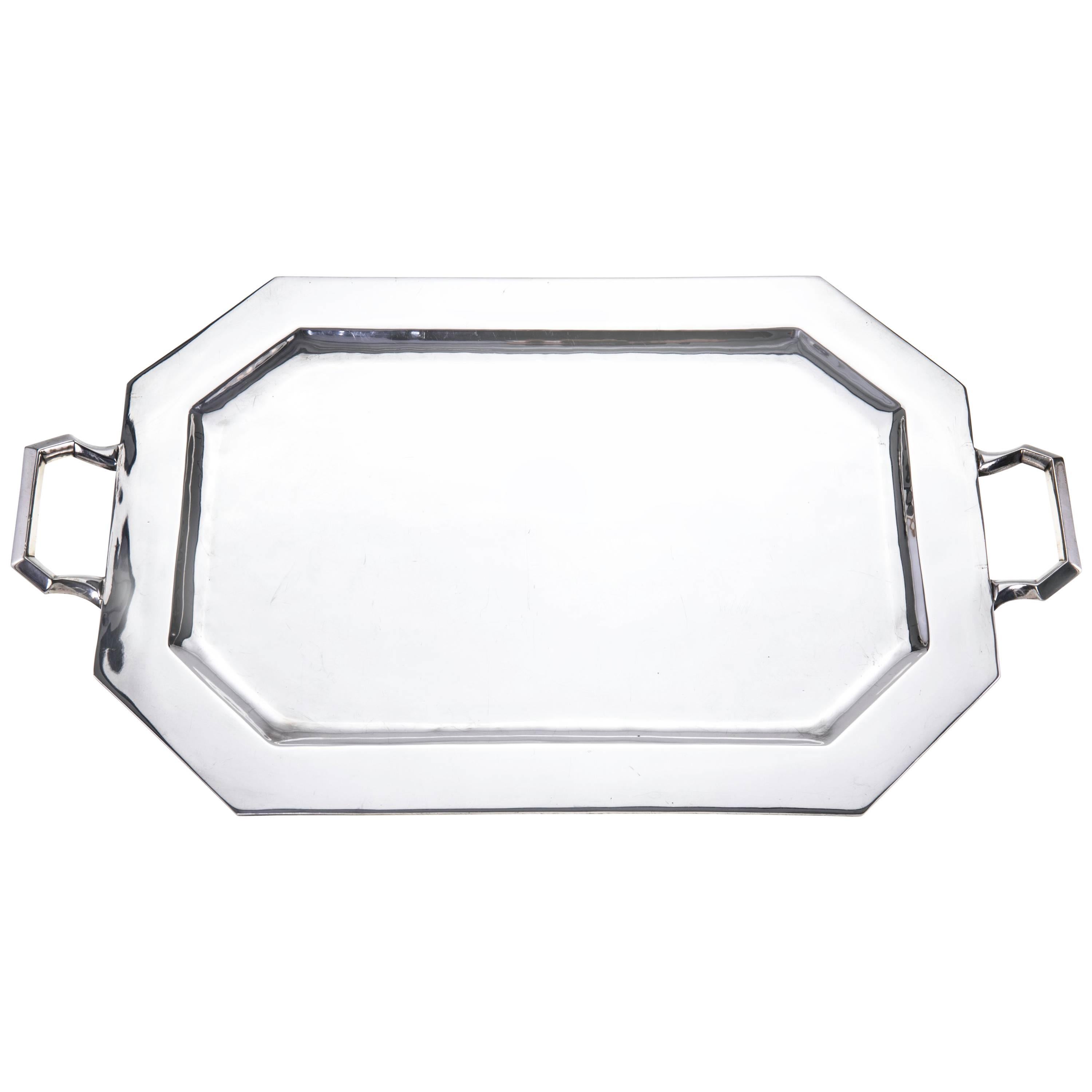 Sterling Silver Tray For Sale