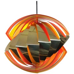 Iconic "Conch" Pendant, in Danish "Konkylie" Designed by Louis Weisdorf