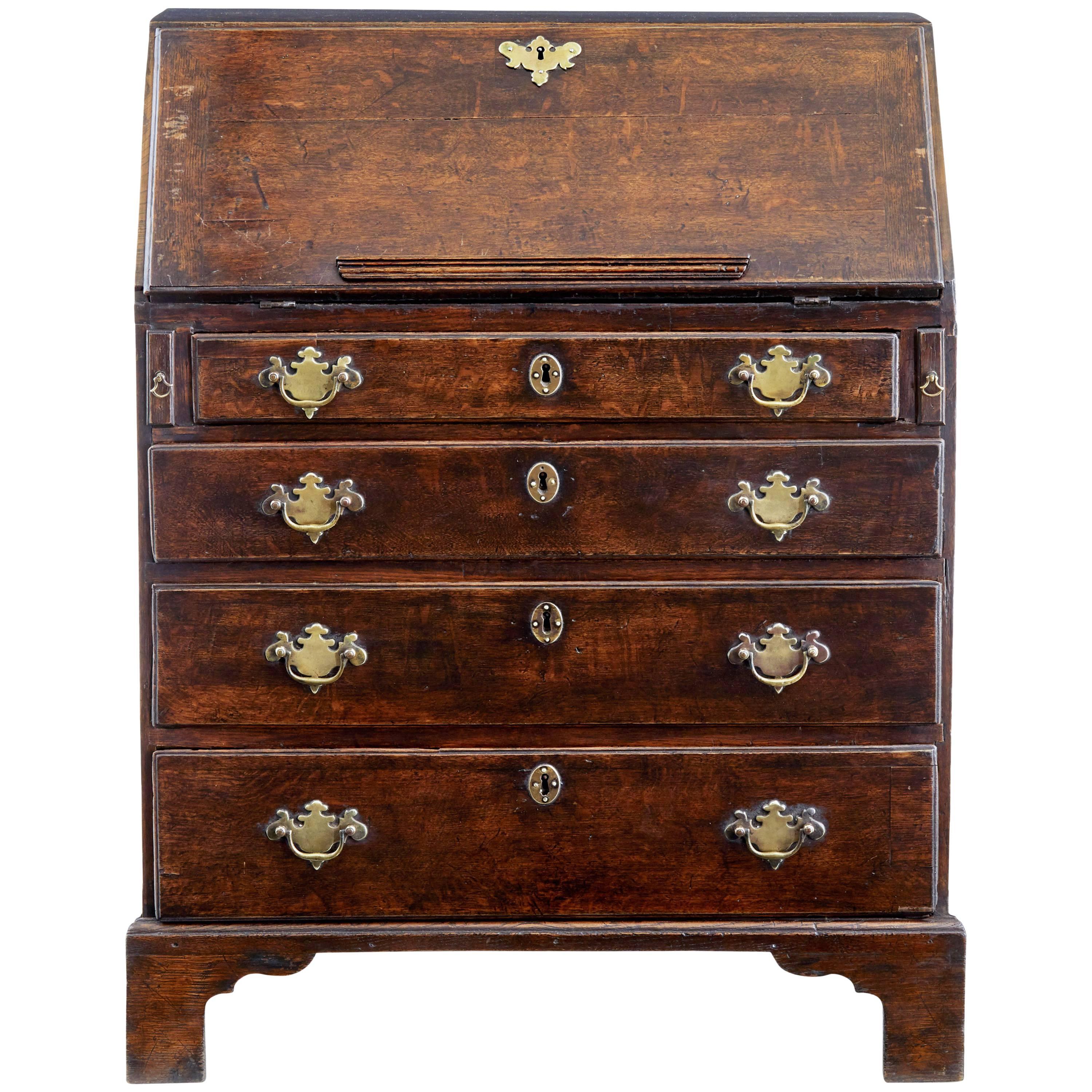 18th Century Georgian Oak Bureau