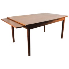 Stunning Danish Teak Expandable Dining, Surfboard by Drylund