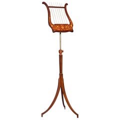 Marquetry Inlaid Music Stand