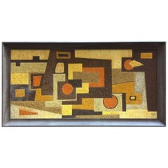 1950s Abstract Painting RKM