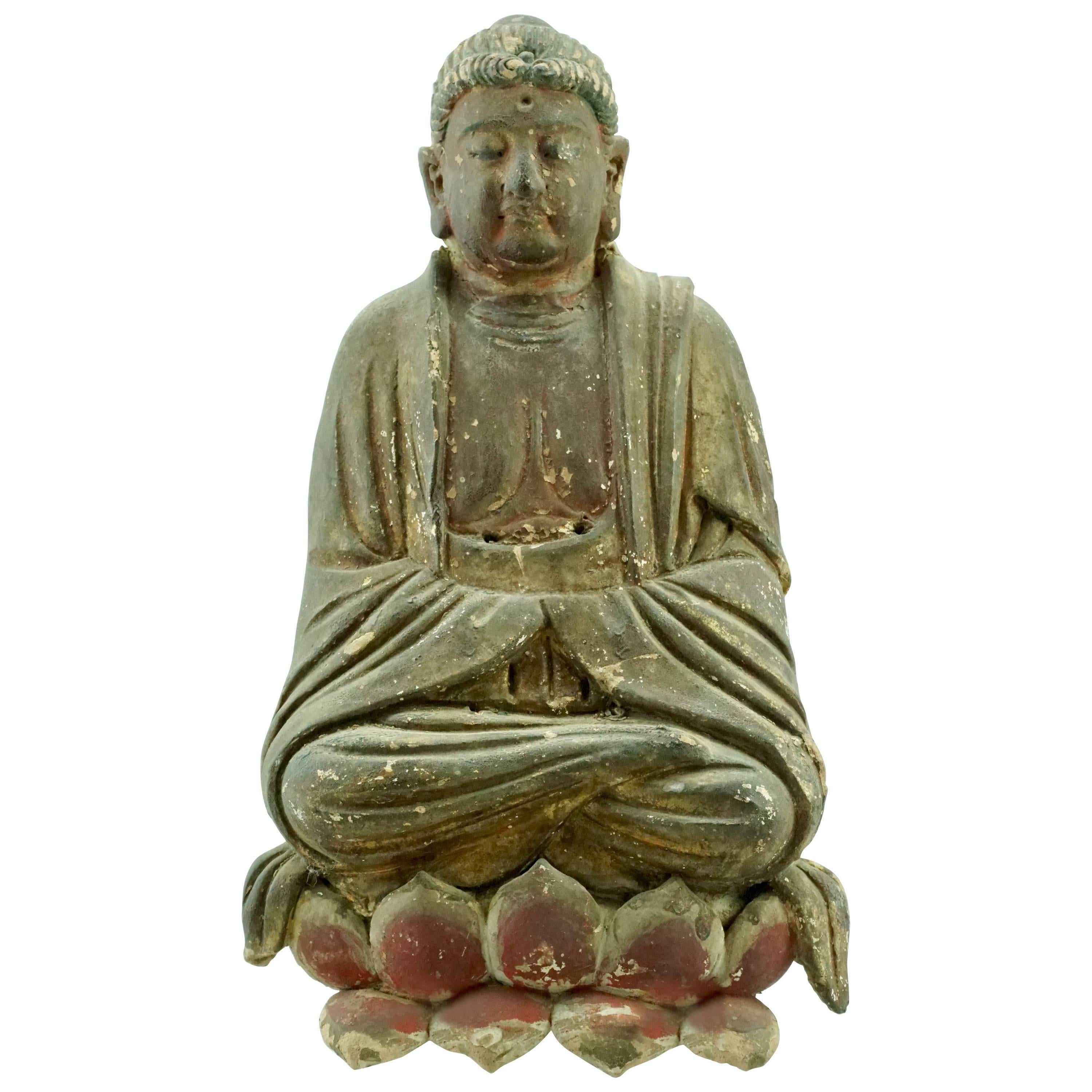 Yuan, Ming Dynasty Buddha, circa 14th Century