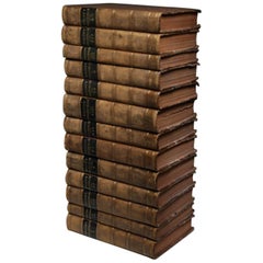 18th Century Leatherbound Shakespeare Plays and Poems Collection, circa 1794