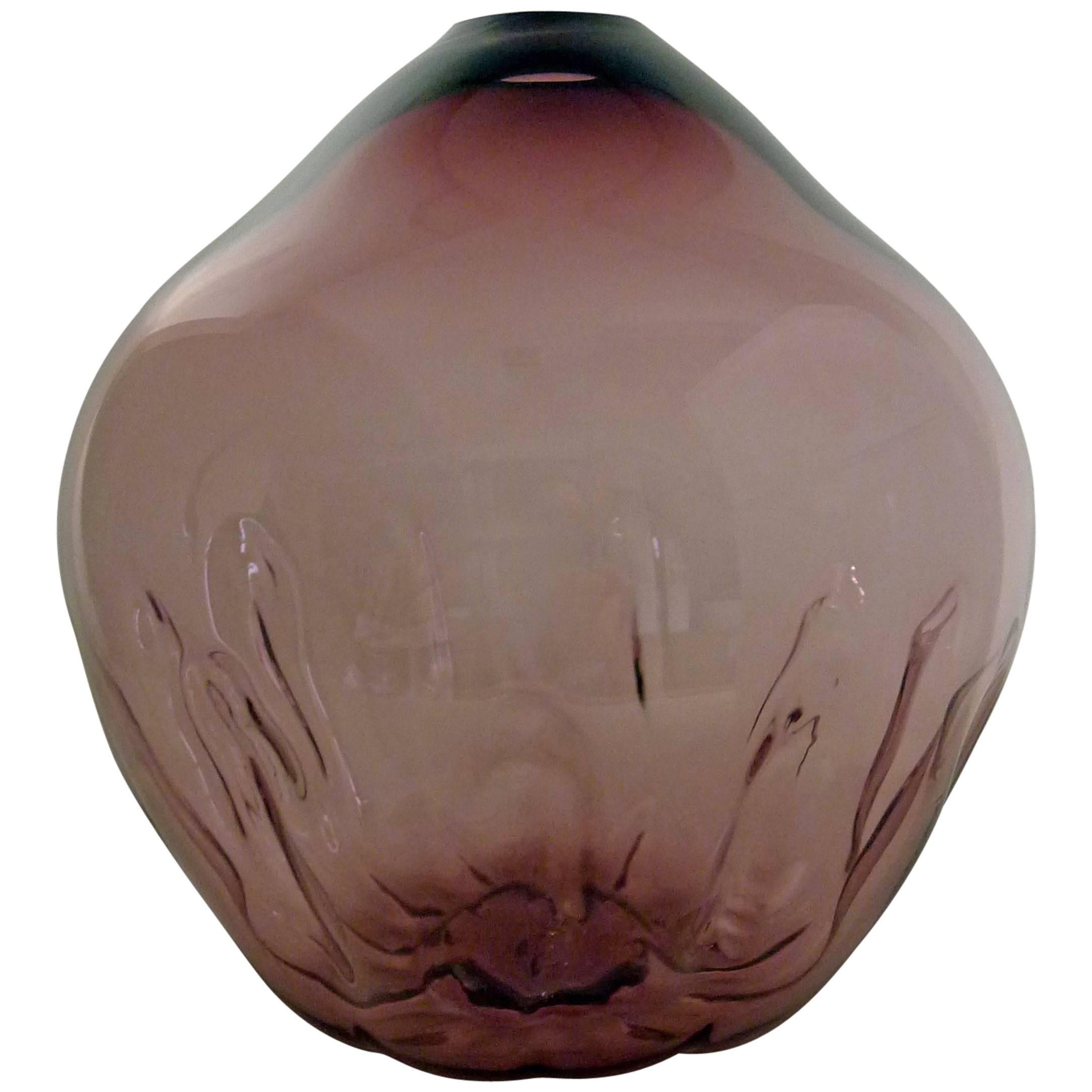 Cenedese Albarelli Murano Soliflor Vase by Christian Geissbuhler For Sale