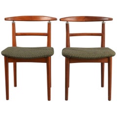 Set of Four Danish Rosewood Dining Chairs by Helge Sibast and Borge Rammeskov