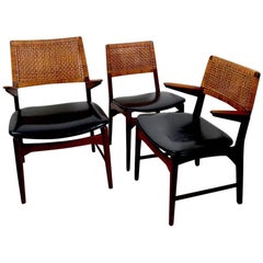 Set of Six Danish Dining Chairs by Maurice Villency
