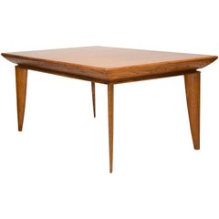 Midcentury Oak Dining Table by Paul Laszlo for Brown Saltman