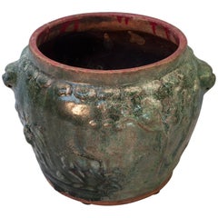 Green Glazed Pot from Southern Thailand Found off Java, Late 19th Century