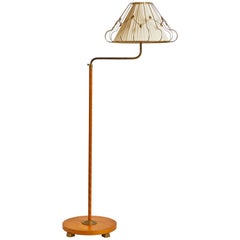 Antique Rare Swedish Floor Lamp