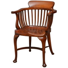 Victorian Mahogany Office Chair