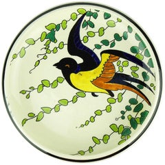 Art Deco Keramis Boch Plate