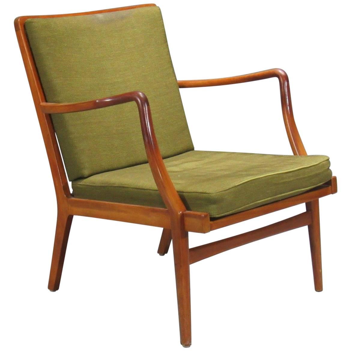 Danish Modern Teak Armchair