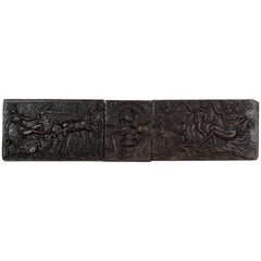 18th Century French Carved Oak Frieze