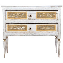 19th Century Italian Painted Chest of Drawers