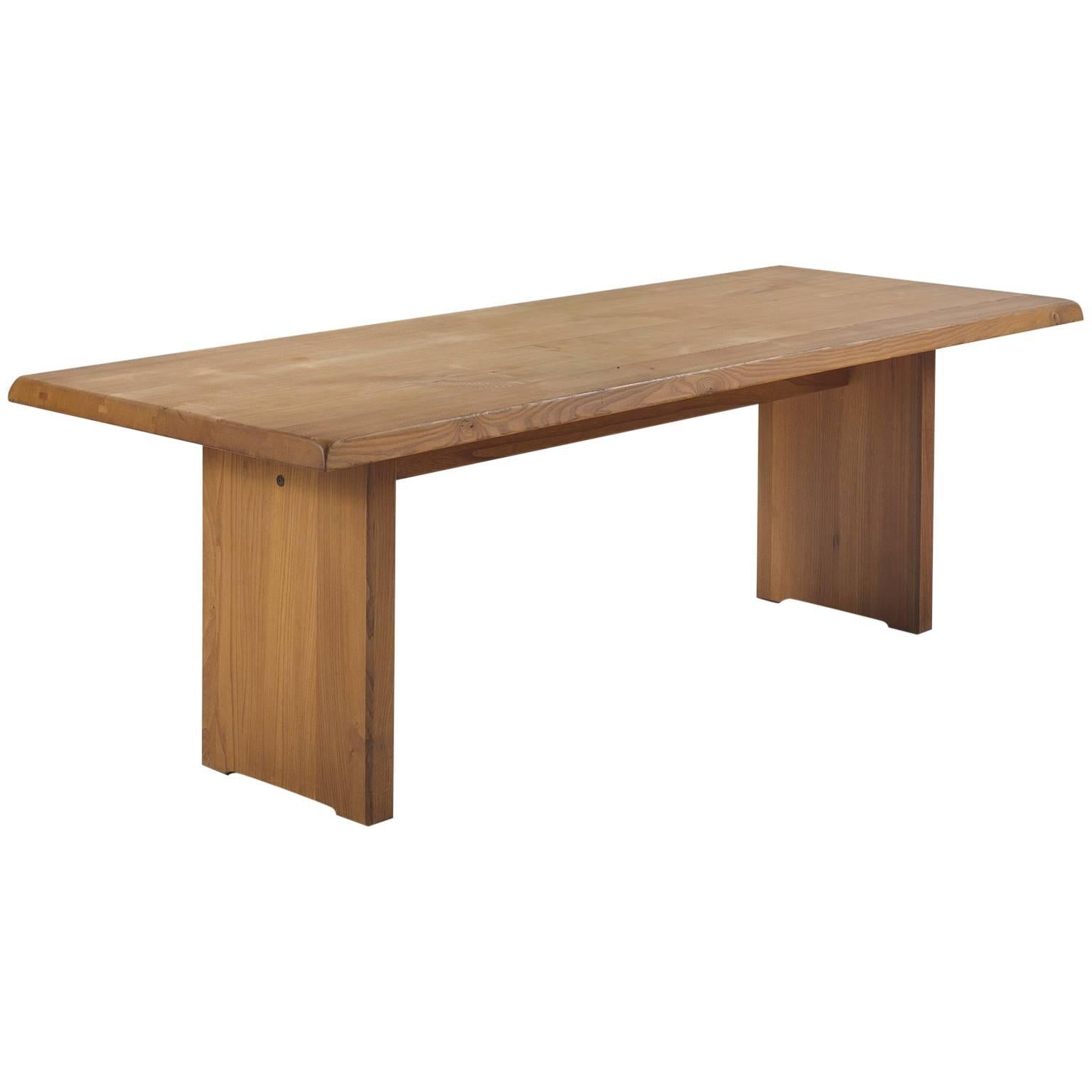 Pierre Chapo Large Dining Table Model T14D