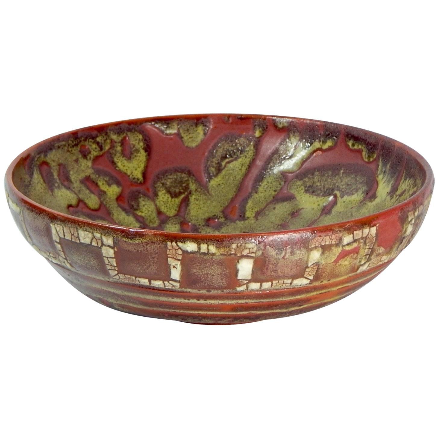 Relicware Earthenware Bowl # 88 by Andrew Wilder