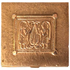 Line Vautrin Gilt Bronze Box Signed