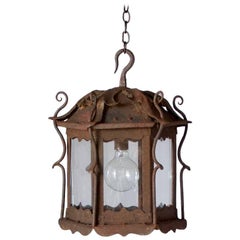Original Art Nouveau Lantern