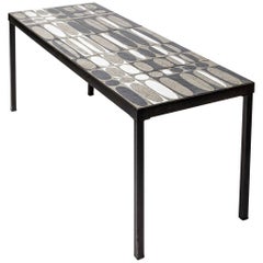 Roger Capron Extraordinary Ceramic Low Table, circa 1960