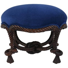 Mid-19th Century Louis XVI style Ottoman or Stool