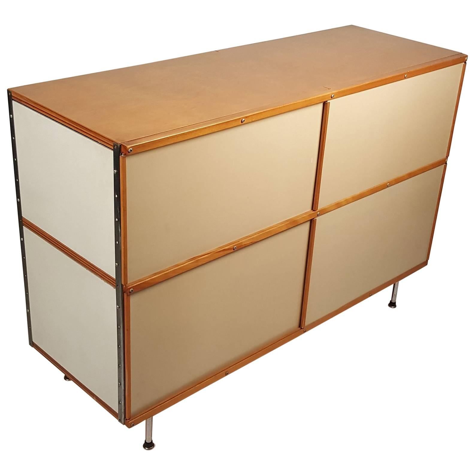 1950s Charles & Ray Eames ESU 200 Storage Unit Credenza for Herman Miller