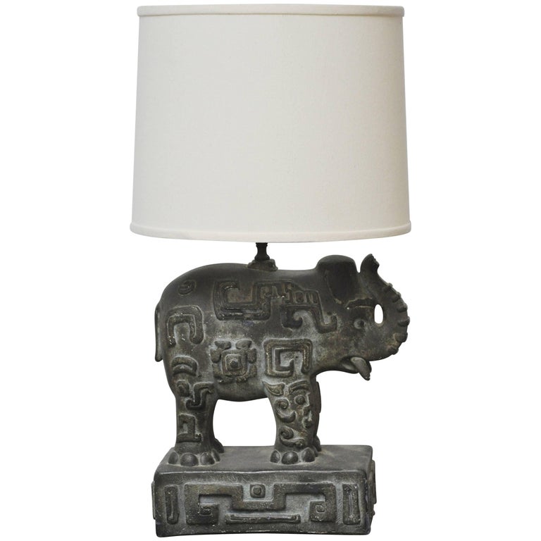 Elephant Lamp For Sale at 1stdibs
