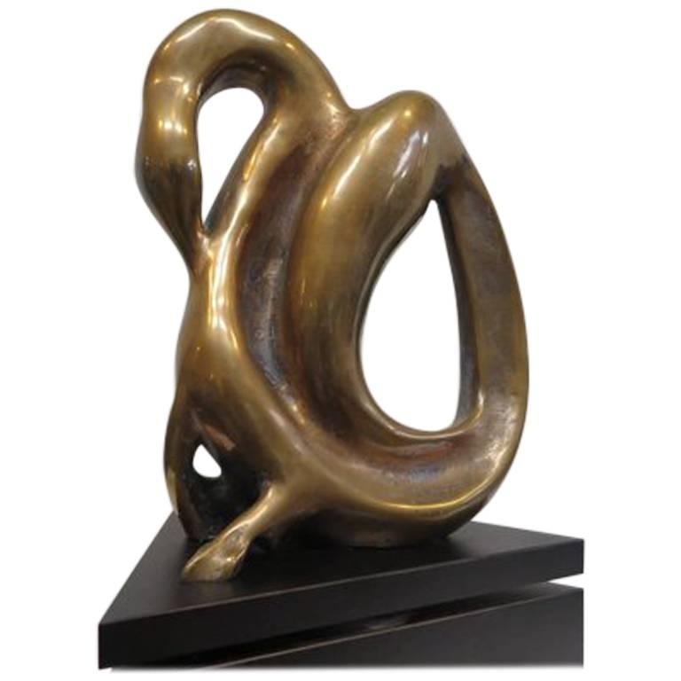 Colin Webster Watson Bronze Sculpture For Sale