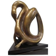 Sculpture en bronze Colin Webster Watson