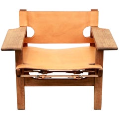 Vintage Spanish Chair by Børge Mogensen for Fredericia, Denmark, Model nr 2226