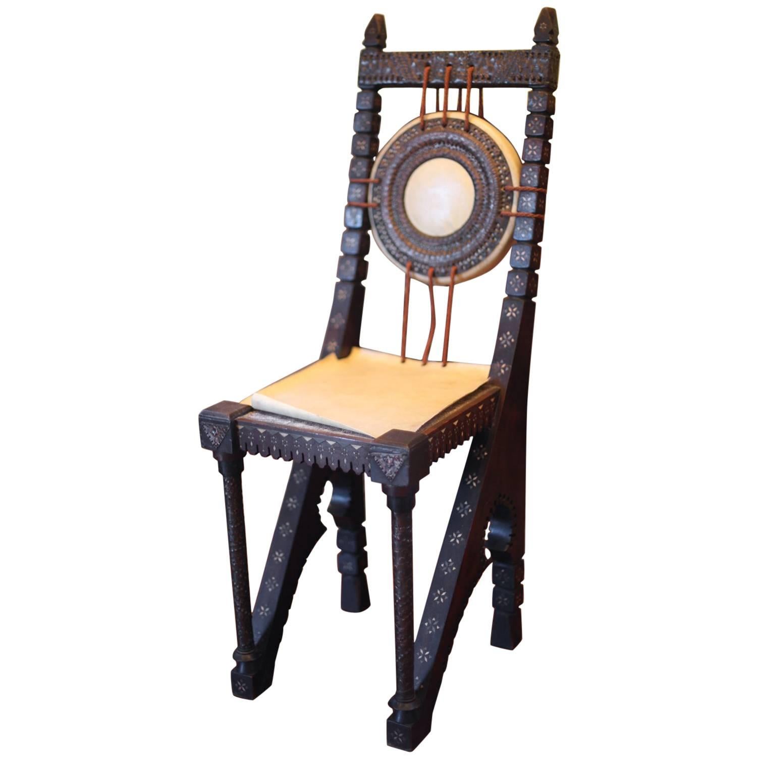 Carlo Bugatti Side Chair