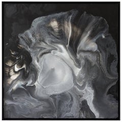 'Metamorphic' Encaustic wax Painting by Contemporary Artist Lonney White