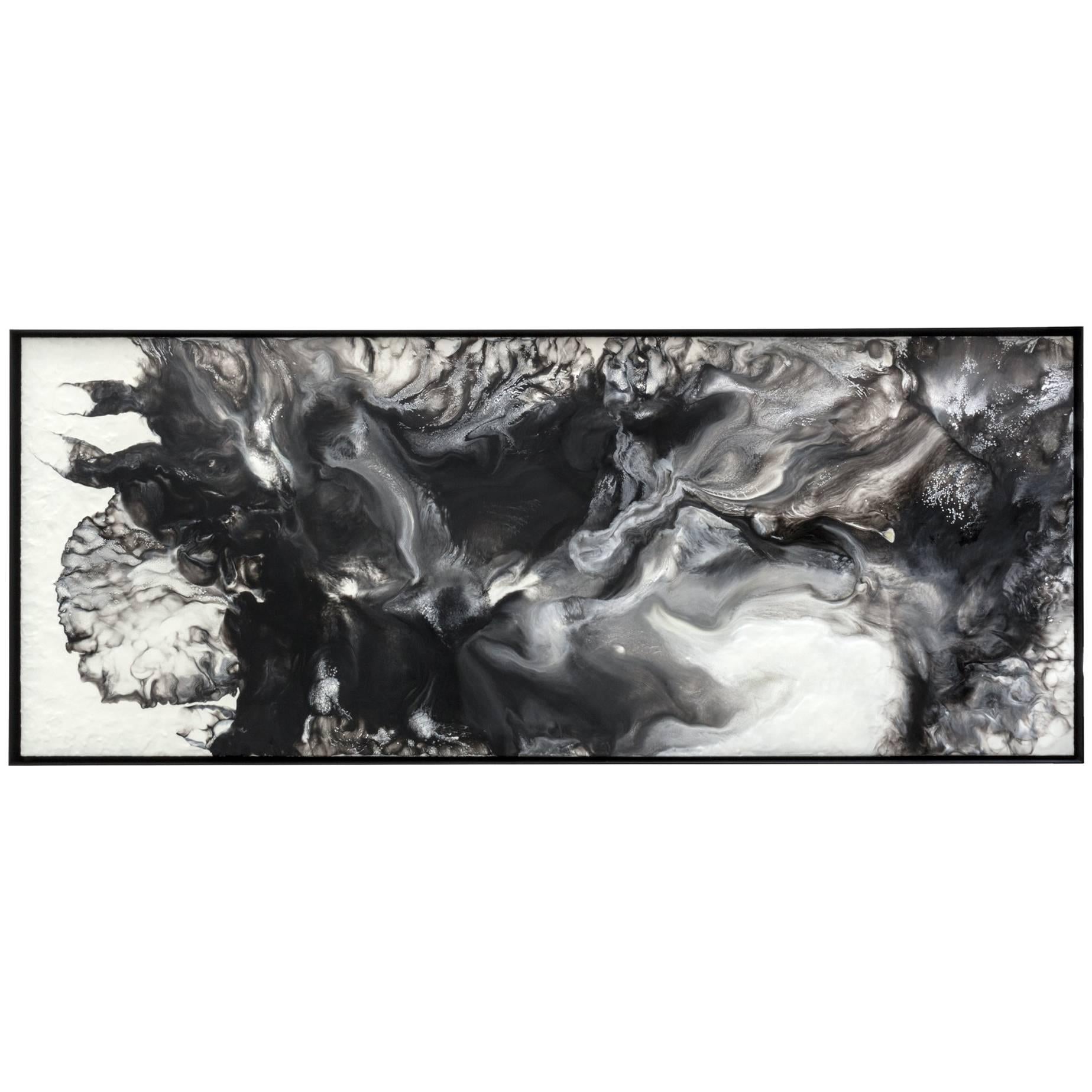 Extra Large 'Metamorphic' Encaustic Painting by Contemporary Artist Lonney White For Sale
