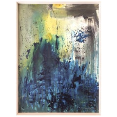 Large Abstract Painting by Howard P. Doner