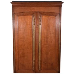 Antique French Louis Philippe Period Oak Doors with Portal/Frame Set