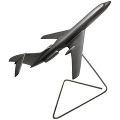 Aluminium Jet Aircraft Model, 1960s