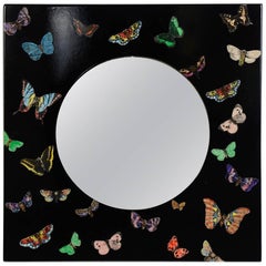 Rare " Butterfly" Mirror by Piero Fotnasetti